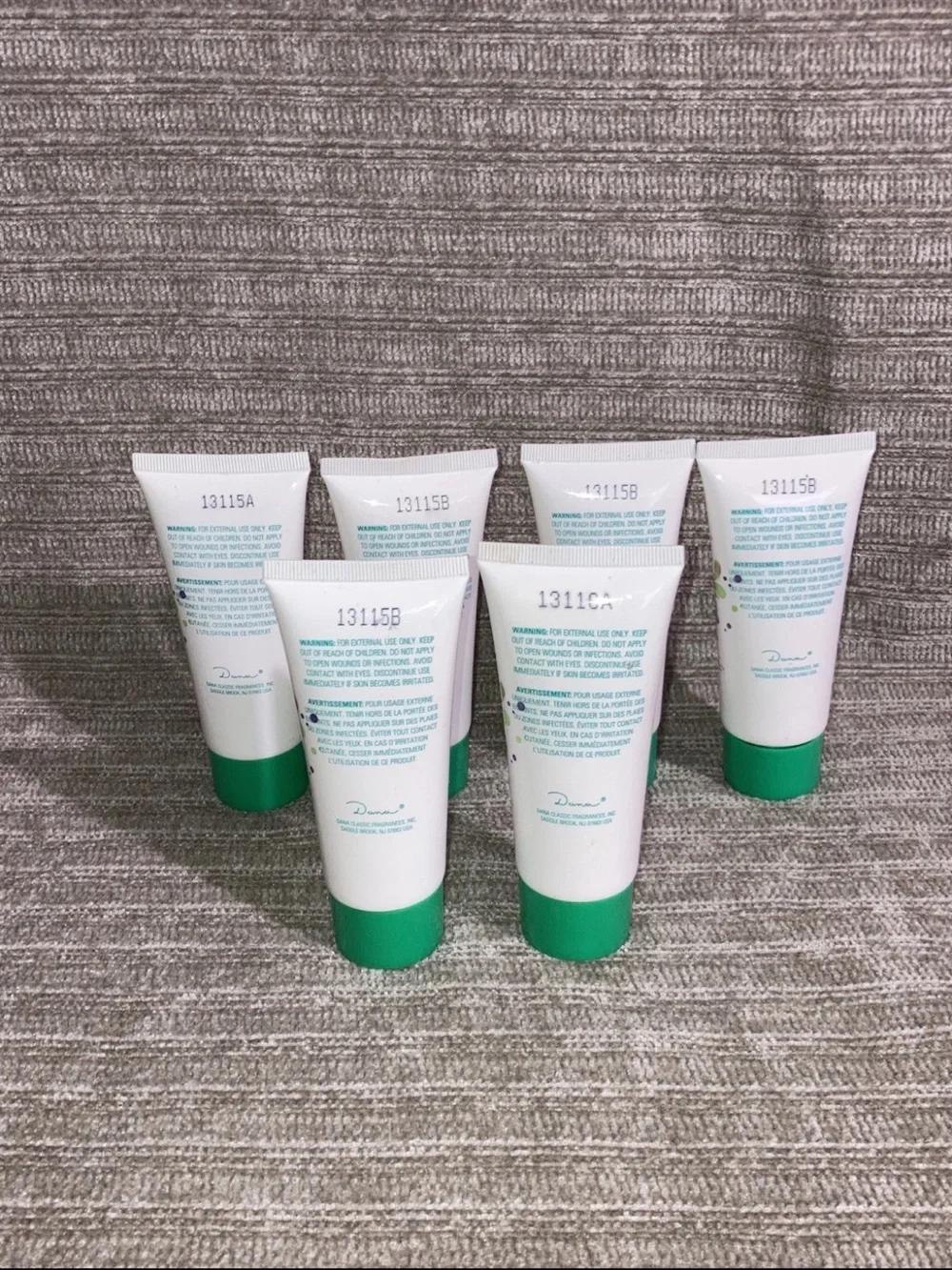6 Pack Loves Baby Rainforest Rain Forest Shimmery Body Lotion 2oz each Dana New